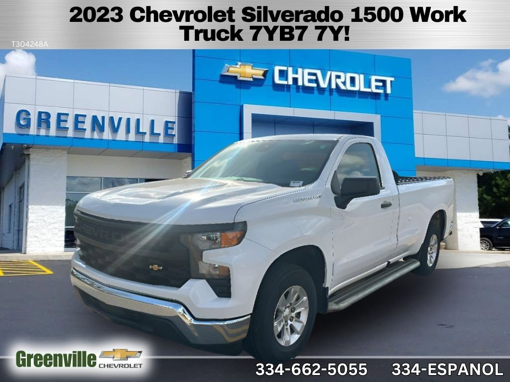 Used 2023 Chevrolet Silverado 1500 W/T w/ WT Fleet Convenience Package RWD image 1