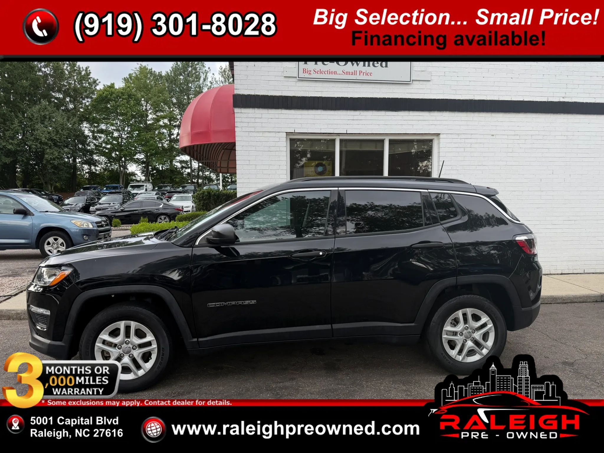 Used 2021 Jeep Compass Sport FWD image 1