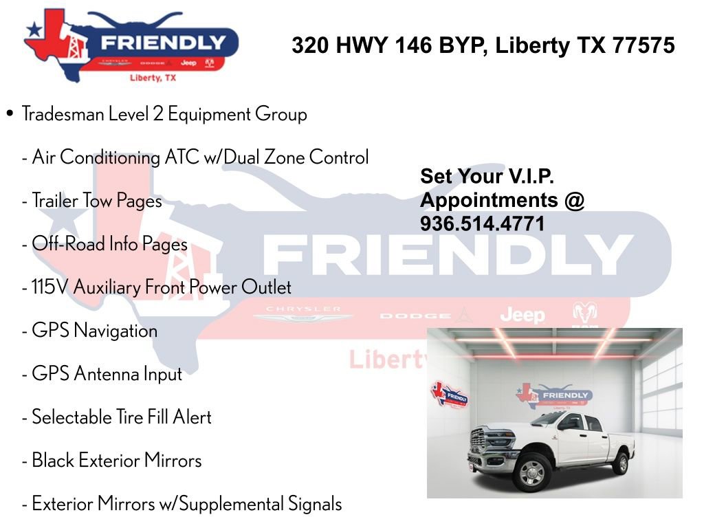 New 2025 RAM 2500 Tradesman image 10