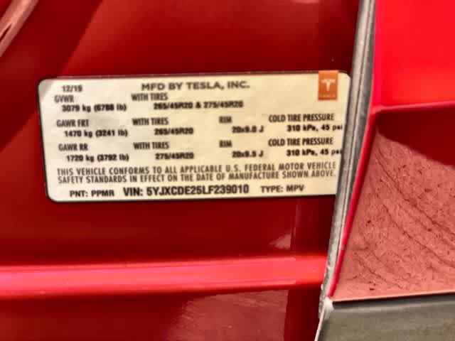 Used 2020 Tesla Model X Long Range AWD/4WD image 22