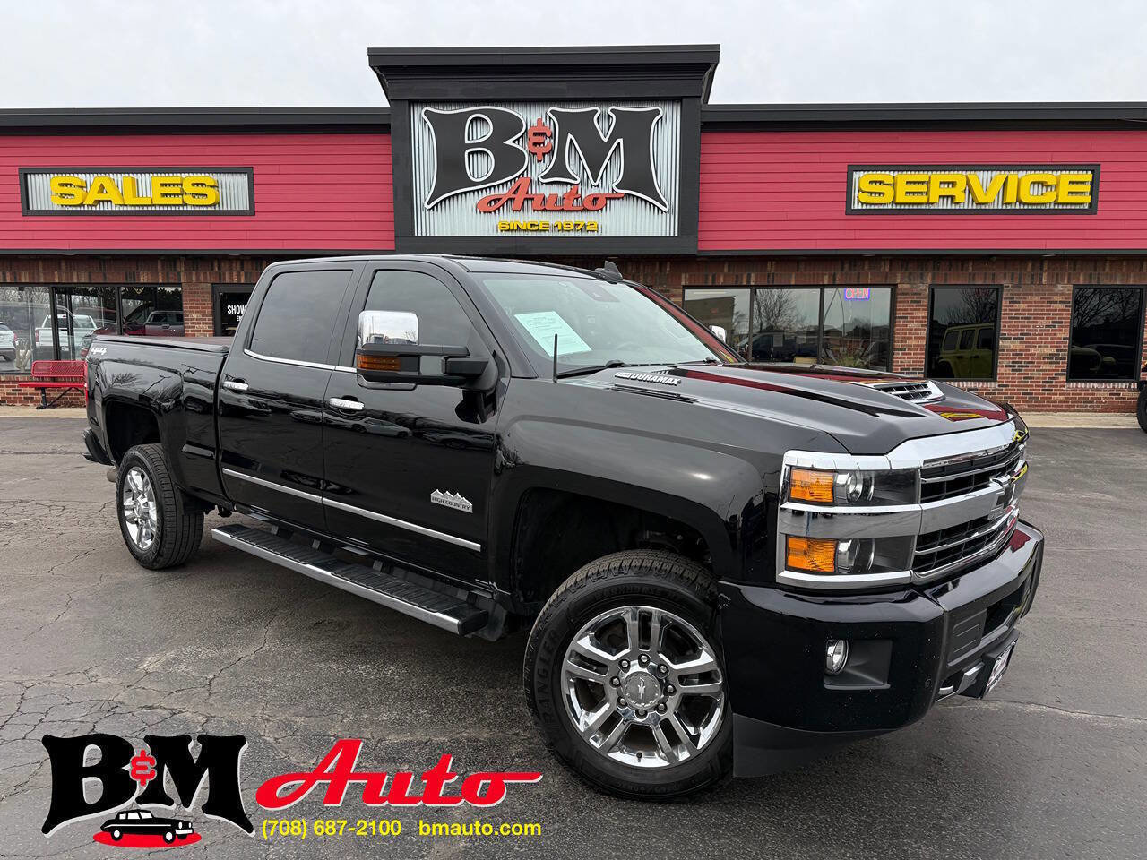 Used 2019 Chevrolet Silverado 2500 High Country w/ Duramax Plus Package image 1