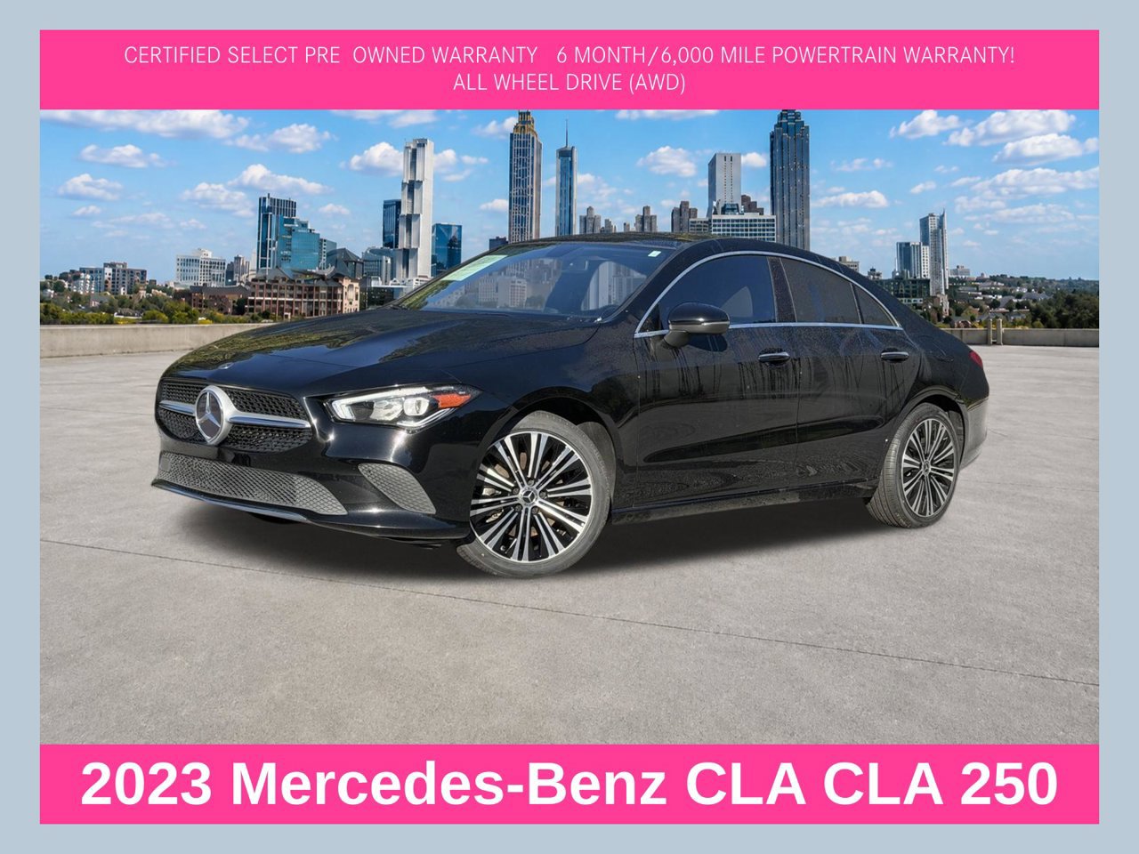 Used 2023 Mercedes-Benz CLA 250 4MATIC w/ Premium Package 360° Tour