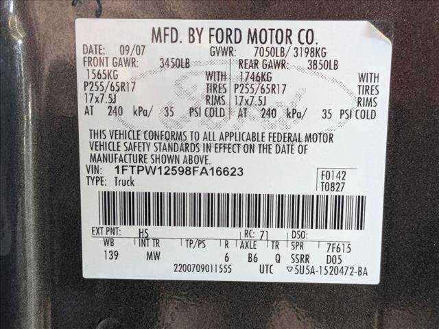 Used 2008 Ford F150 XLT image 22