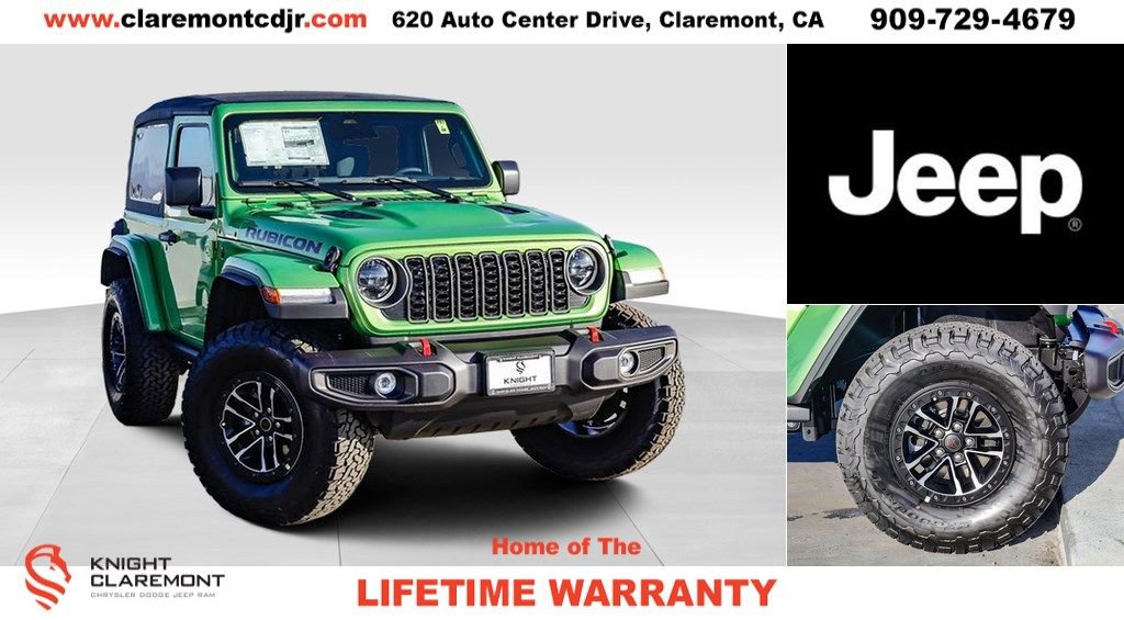 New 2025 Jeep Wrangler Rubicon