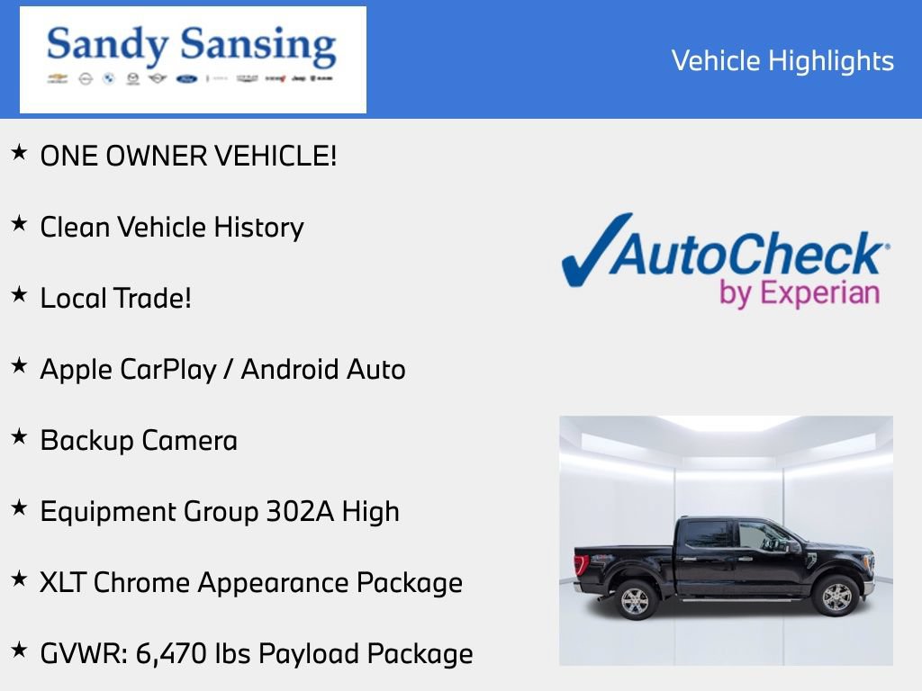 Used 2022 Ford F150 XLT w/ Equipment Group 302A High AWD/4WD image 8