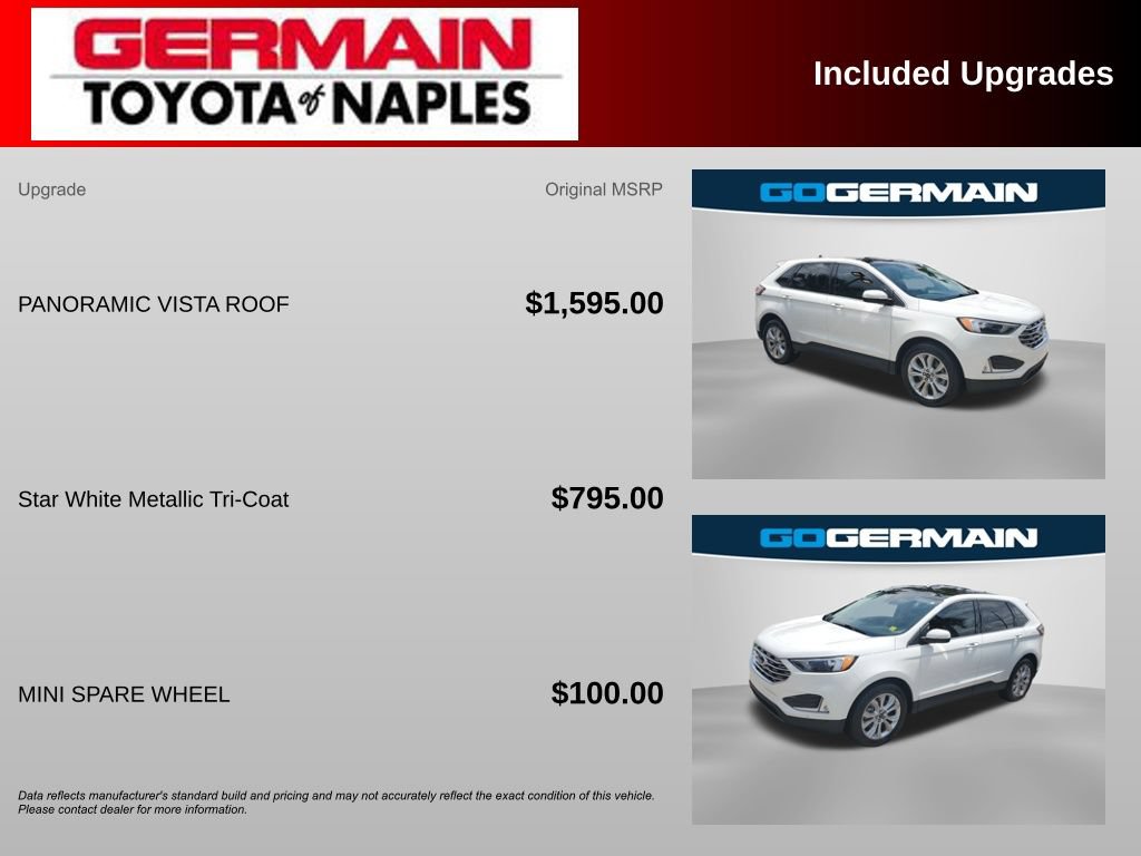 Used 2022 Ford Edge Titanium AWD/4WD image 4