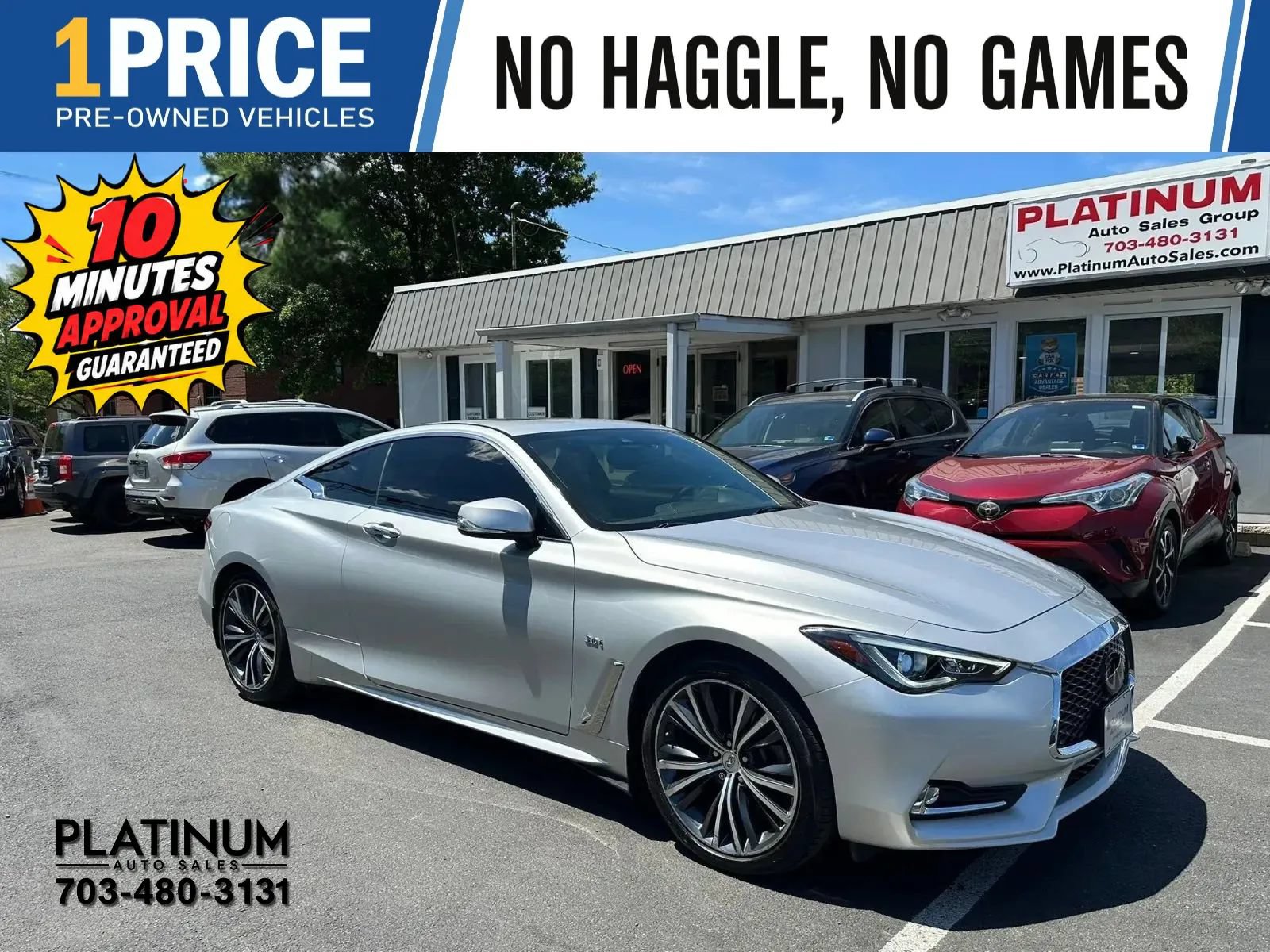 Used 2019 INFINITI Q60 3.0t Luxe w/ Essential Package