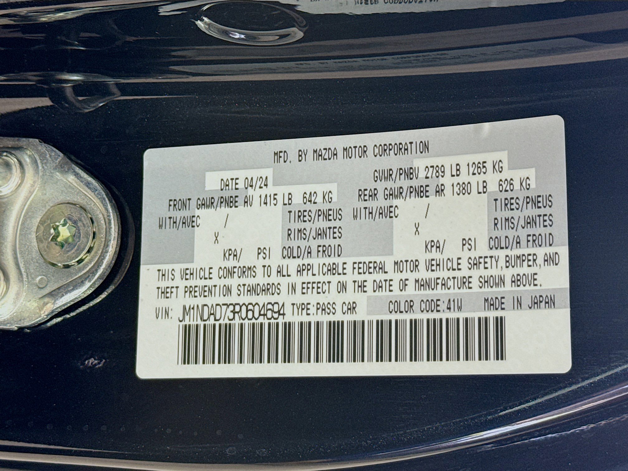 Used 2024 MAZDA MX-5 Miata Grand Touring image 34