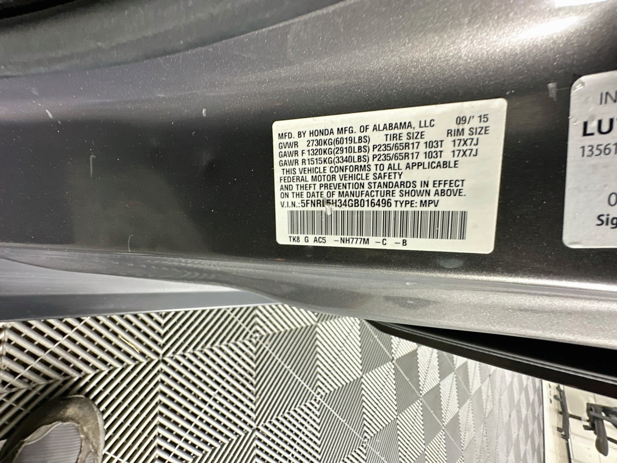 Used 2016 Honda Odyssey SE image 13