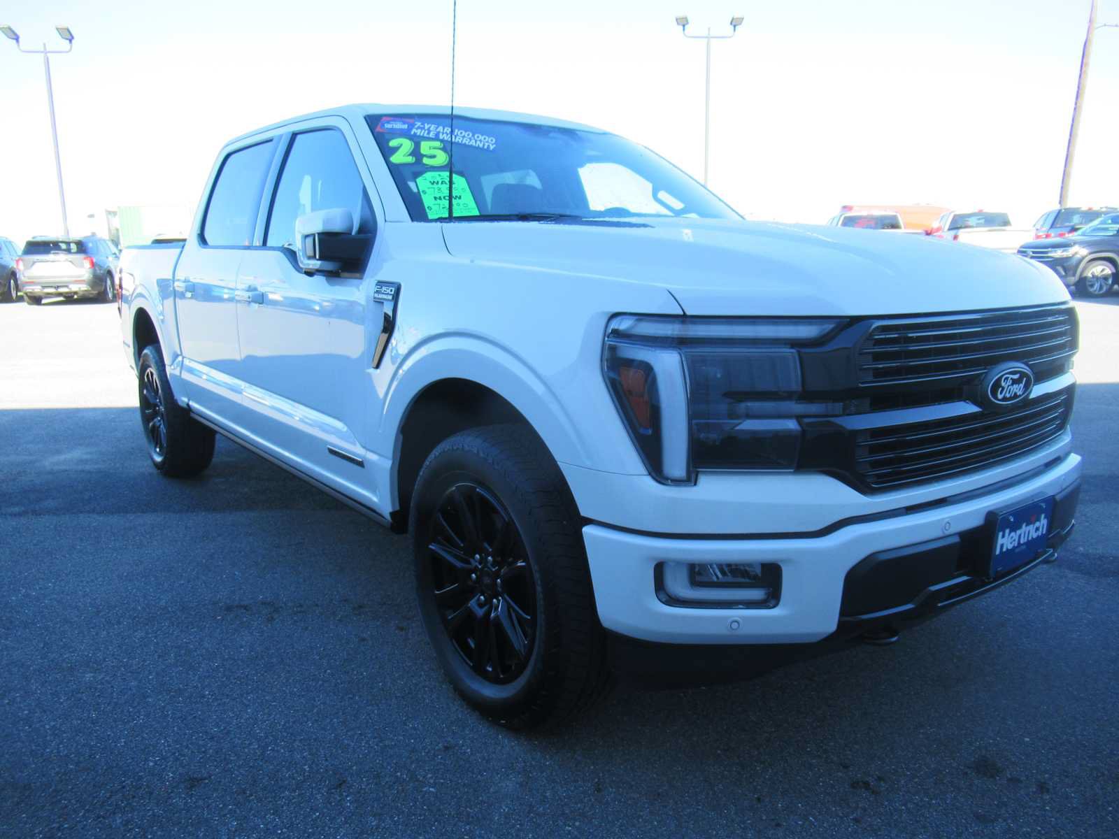 Used 2025 Ford F150 Platinum w/ Equipment Group 702A High AWD/4WD image 3