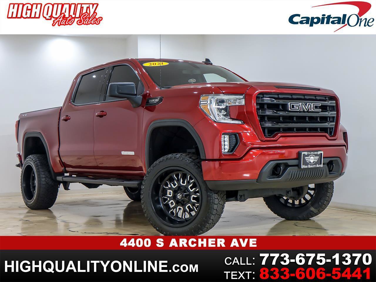 Used 2021 GMC Sierra 1500 Elevation w/ LPO, Elevation Black Package