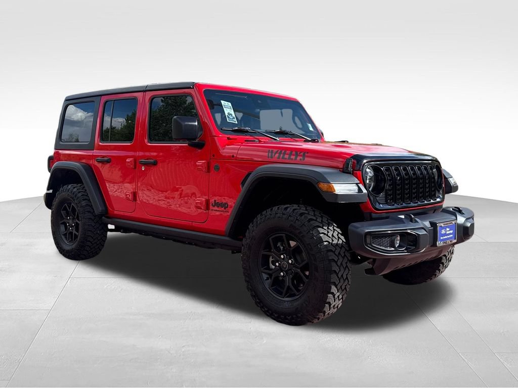 Used 2025 Jeep Wrangler Unlimited Sport AWD/4WD image 1