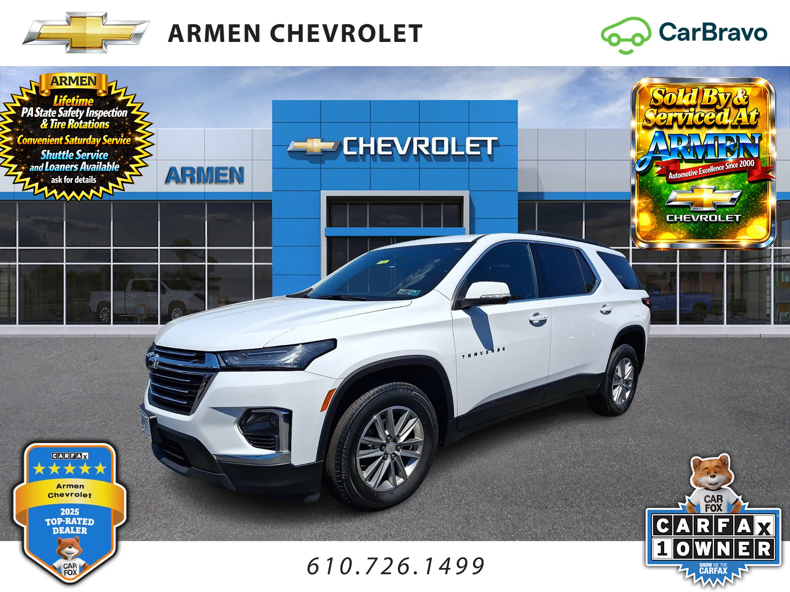 Certified 2023 Chevrolet Traverse LT AWD/4WD video 1
