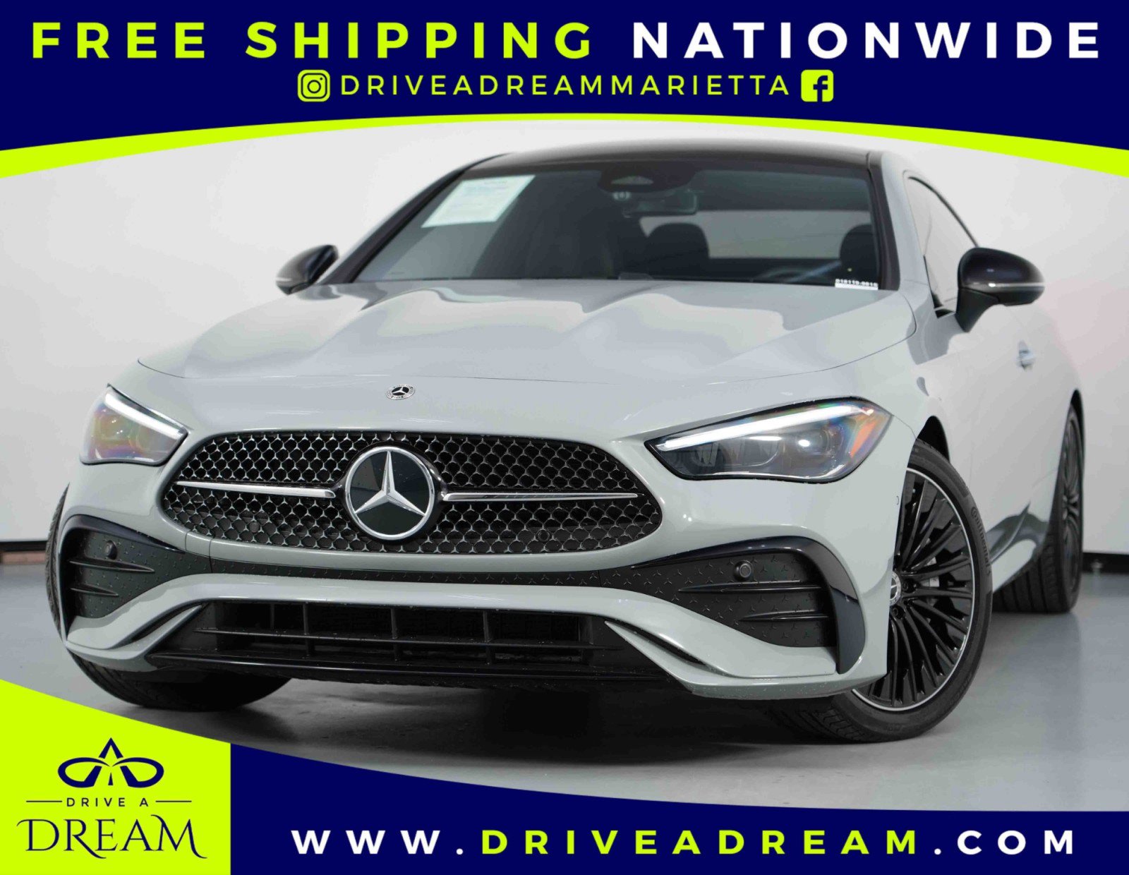 Used 2024 Mercedes-Benz CLE 450 4MATIC Coupe w/ Advanced USB Package image 1