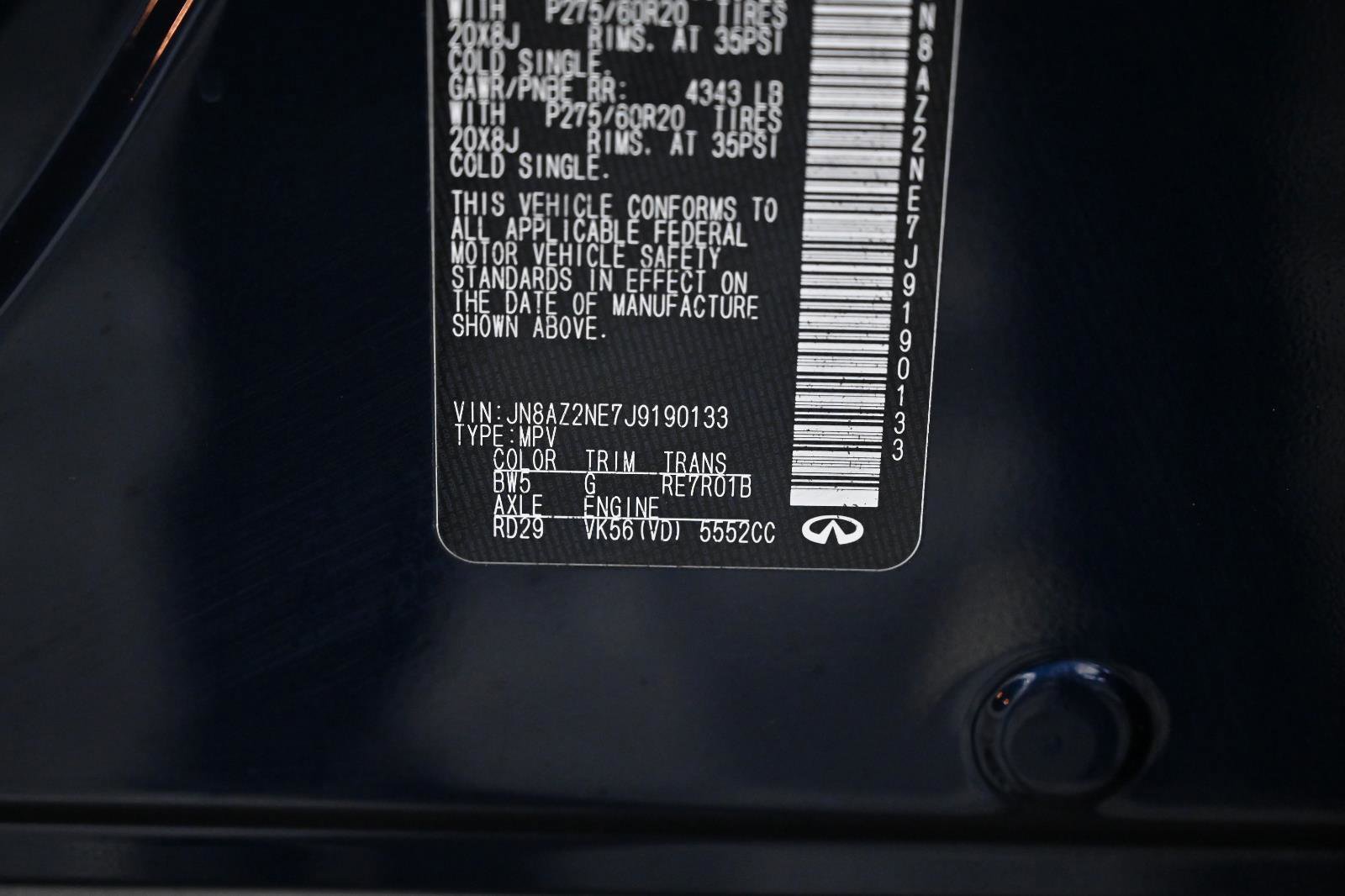 Used 2018 INFINITI QX80 image 34