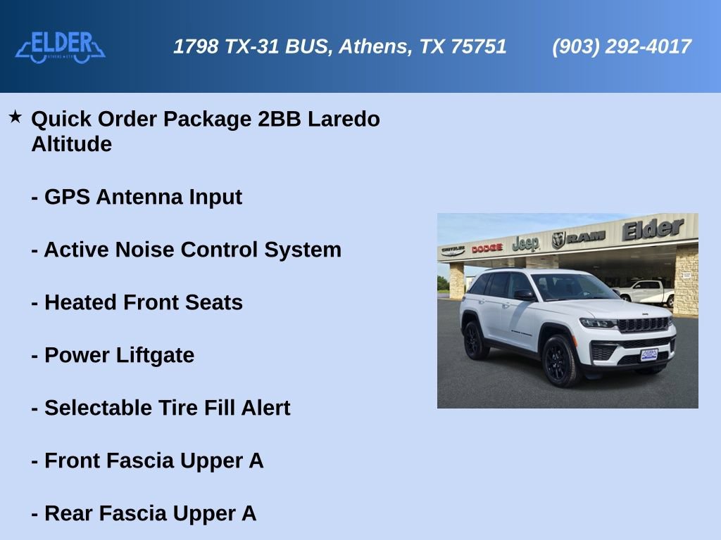 New 2026 Jeep Grand Cherokee Altitude RWD image 7
