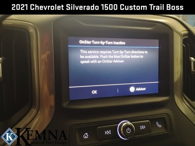 Used 2021 Chevrolet Silverado 1500 Custom Trail Boss image 21