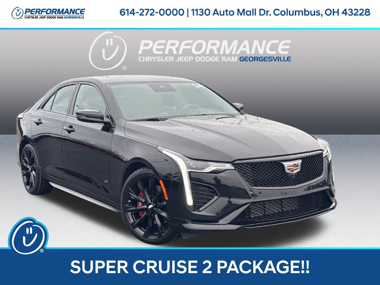 Used 2024 Cadillac CT4 V w/ Super Cruise 2 Package
