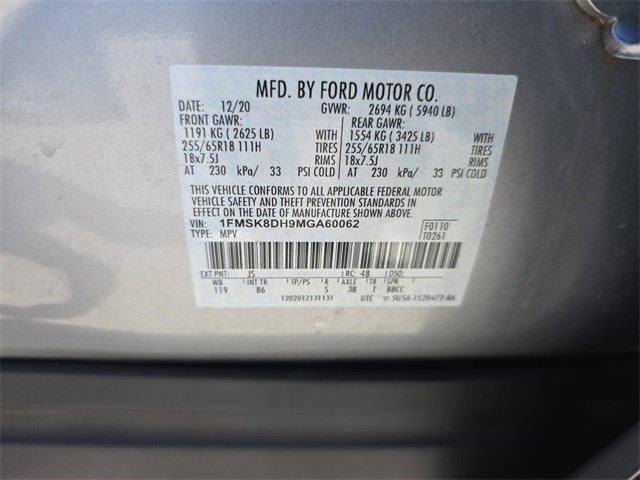 Used 2021 Ford Explorer XLT image 32