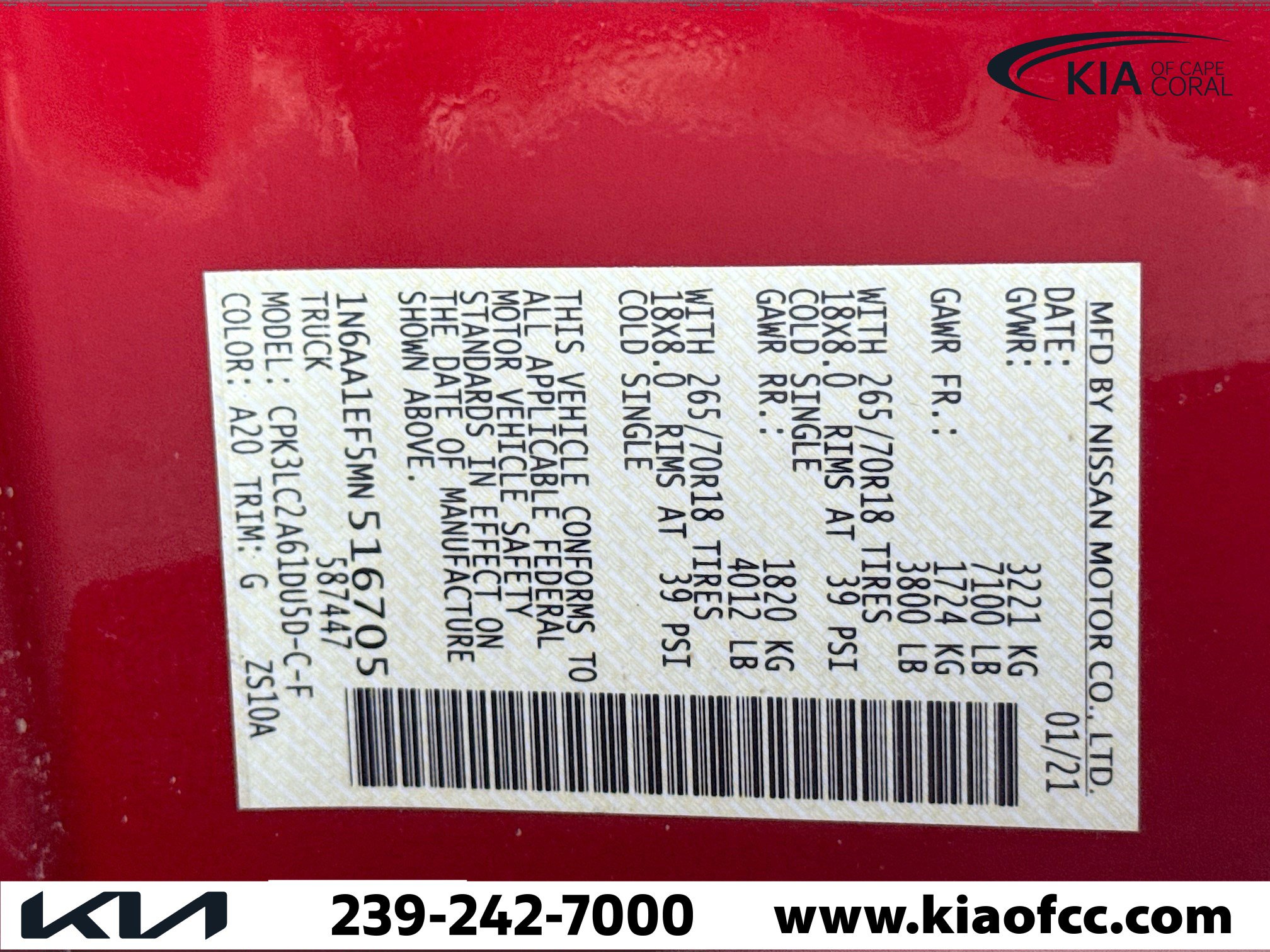 Used 2021 Nissan Titan SV w/ SV Convenience Package image 41