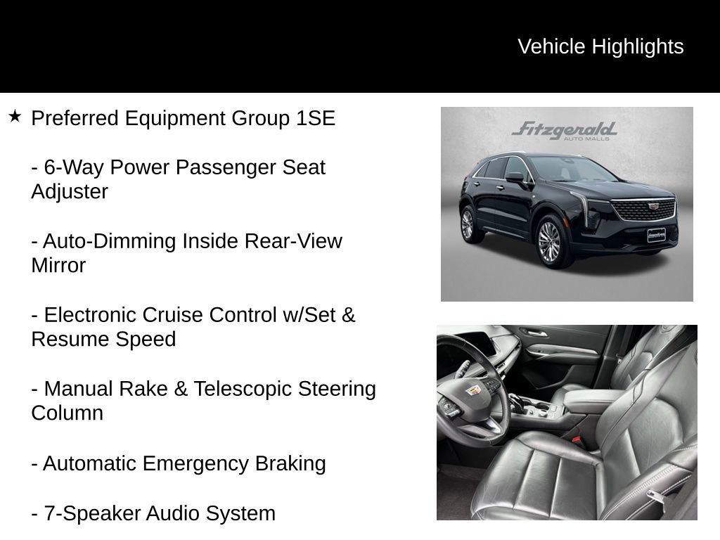 Used 2024 Cadillac XT4 Premium Luxury image 9