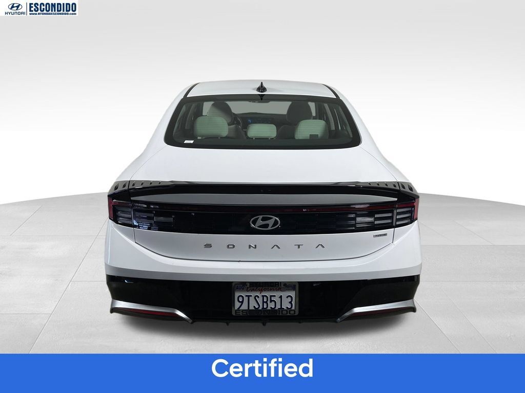 Certified 2025 Hyundai Sonata SEL FWD image 4