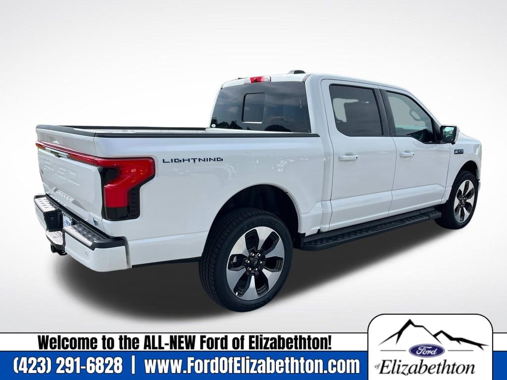 New 2025 Ford F150 Lightning Platinum image 3