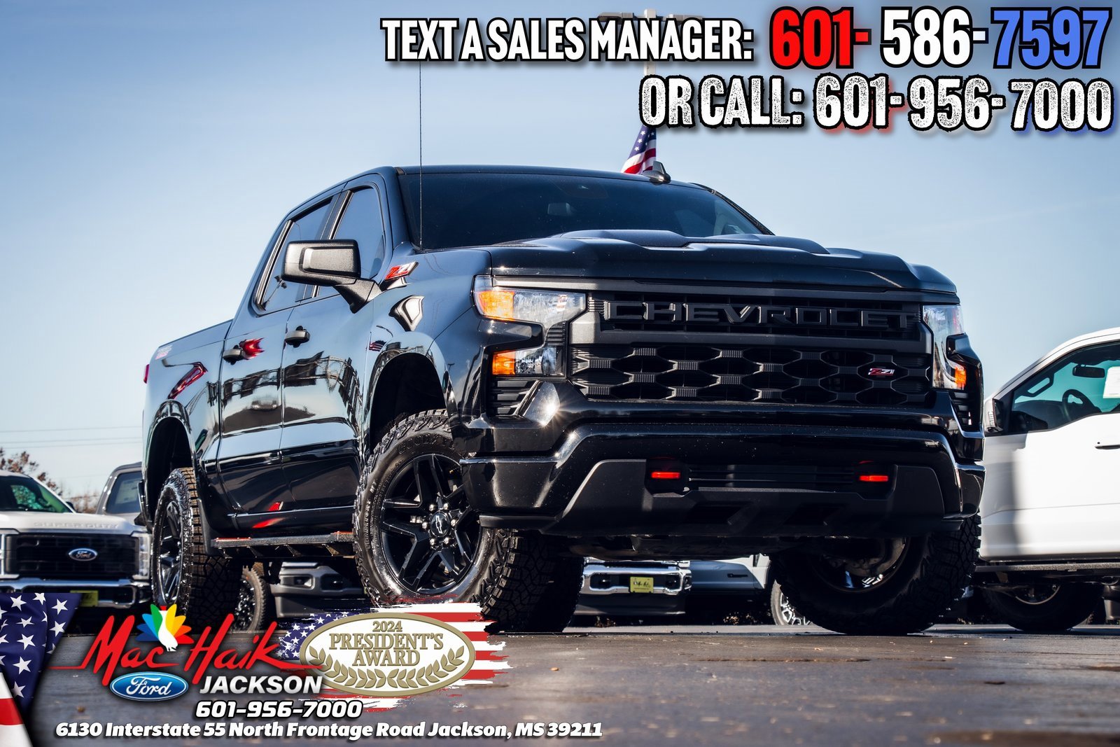 Used 2024 Chevrolet Silverado 1500 Custom Trail Boss