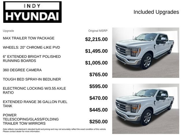 Used 2023 Ford F150 Lariat w/ Max Trailer Tow Package AWD/4WD image 4