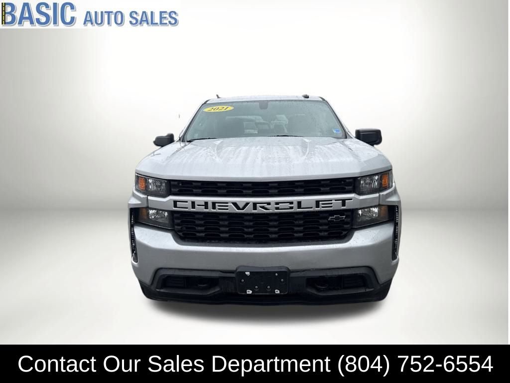 Used 2021 Chevrolet Silverado 1500 Custom image 3