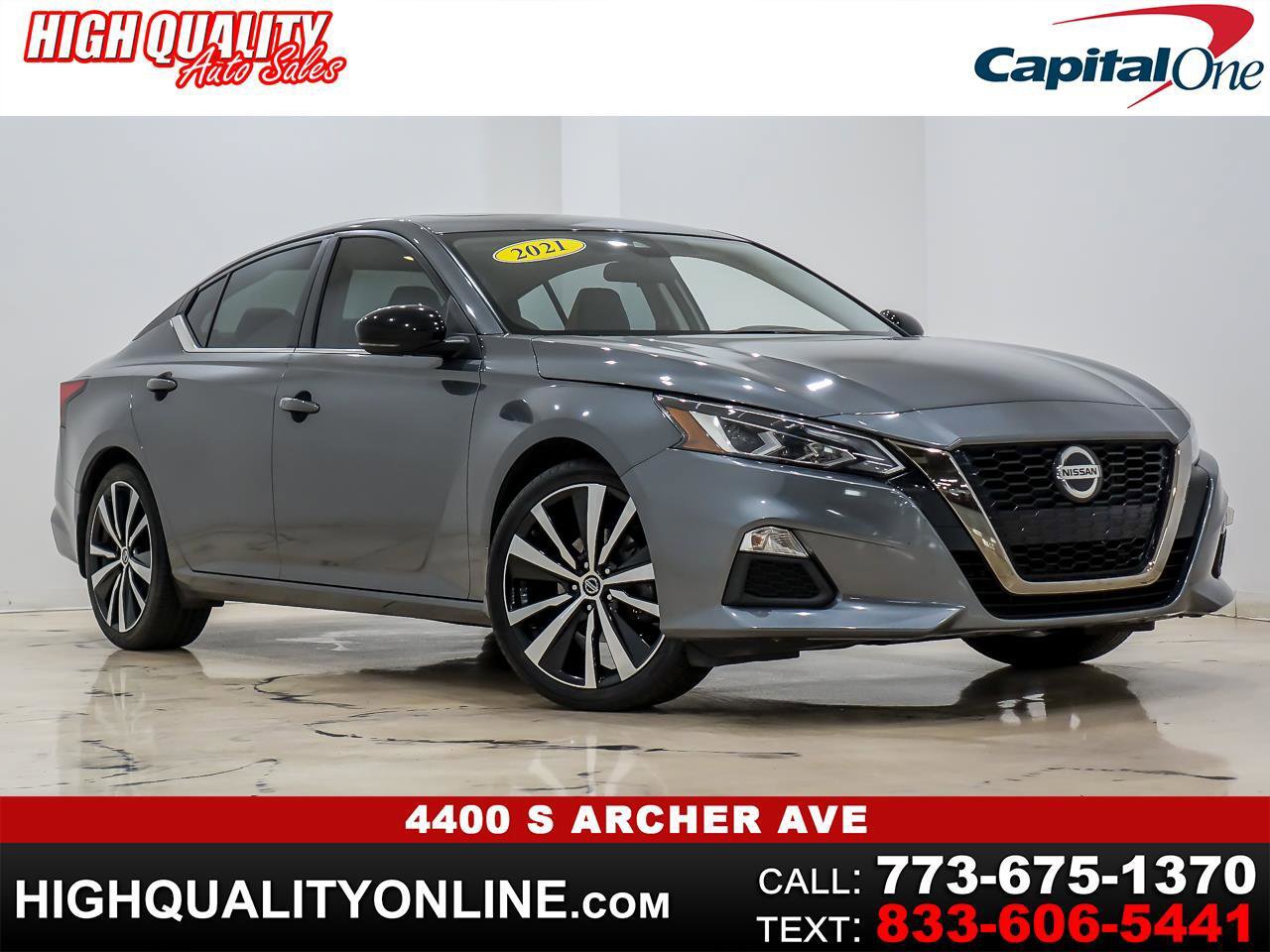Used 2021 Nissan Altima 2.5 SR w/ SR Premium Package