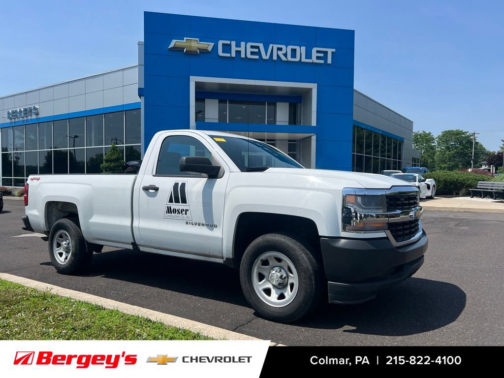 Used 2016 Chevrolet Silverado 1500 W/T w/ Snow Plow Prep Package