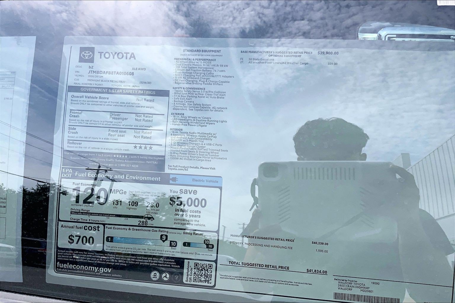 New 2026 Toyota bZ AWD/4WD image 18