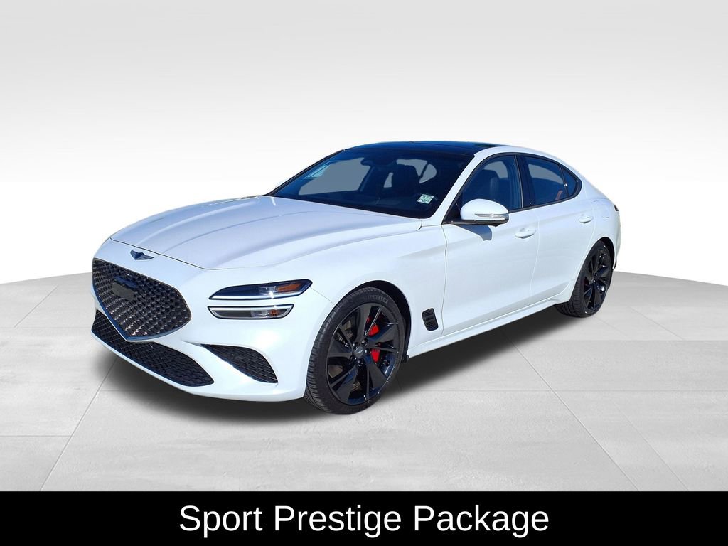 Used 2023 Genesis G70 3.3T w/ Sport Prestige Package RWD image 3