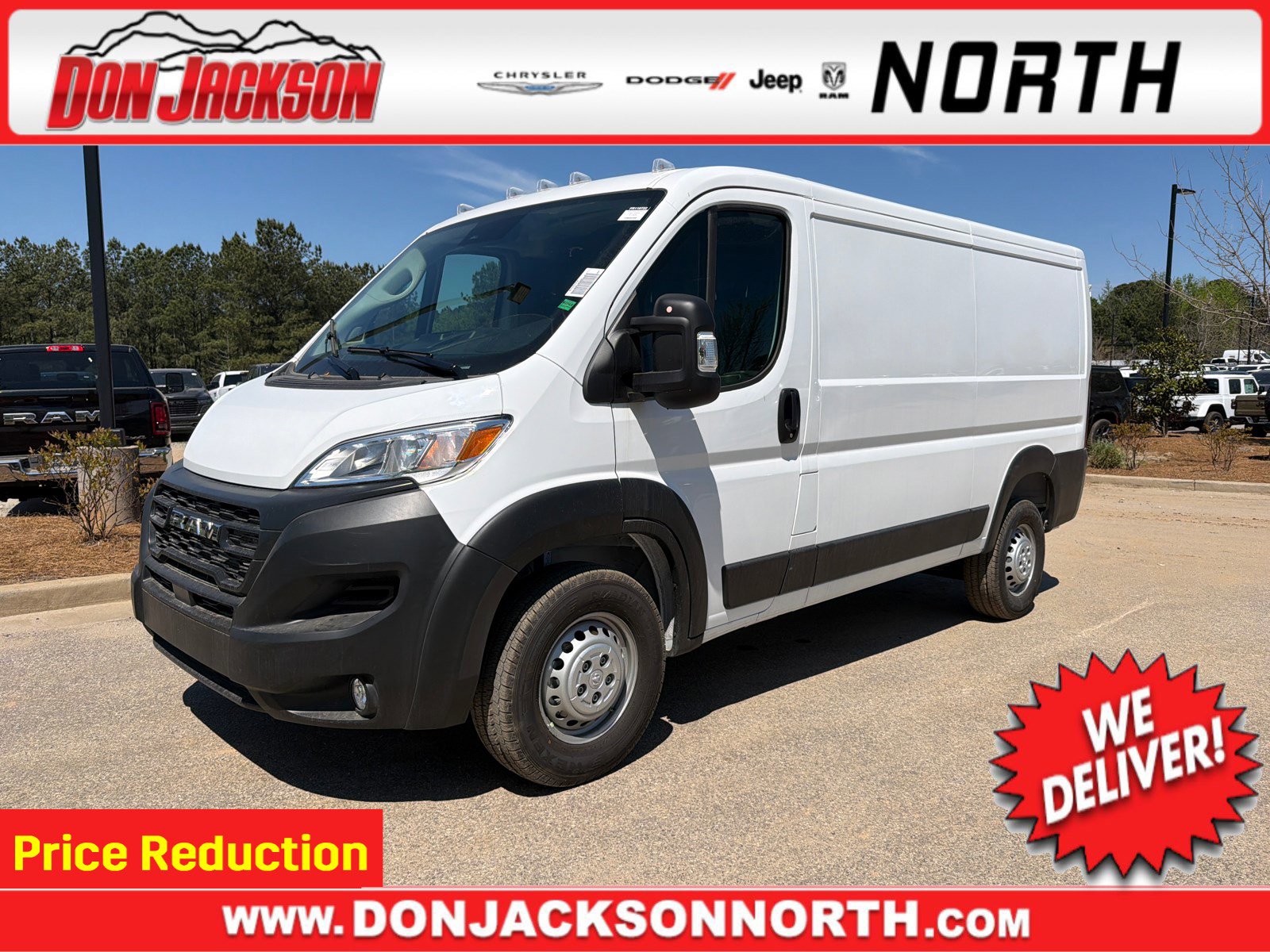 New 2026 RAM ProMaster 1500 w/ Convenience Group FWD image 1