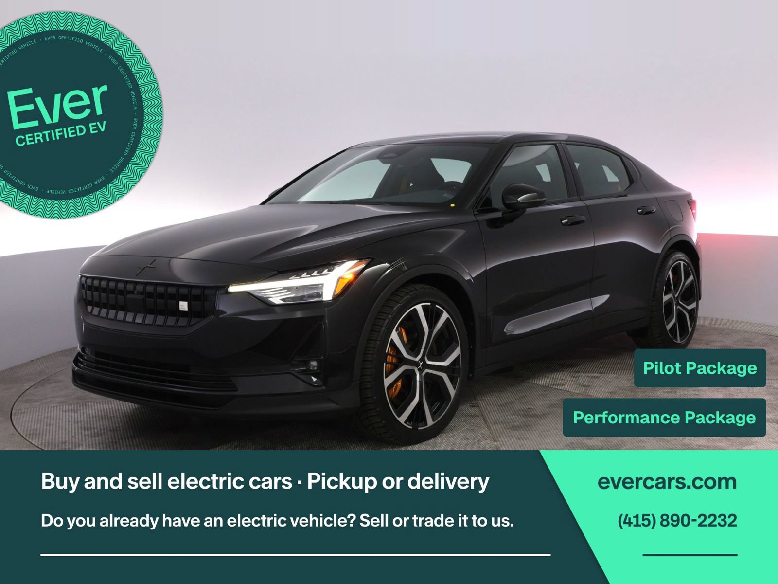 Used 2023 Polestar Polestar 2 w/ Pilot Pack AWD/4WD image 1