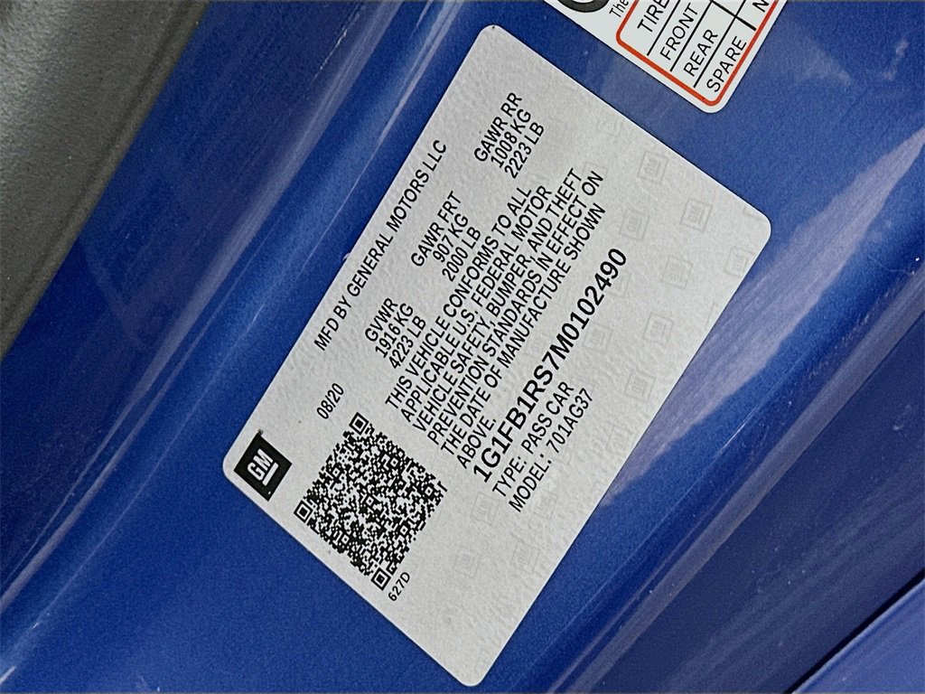 Used 2021 Chevrolet Camaro LT image 29