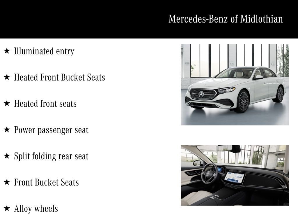 New 2026 Mercedes-Benz E 350 4MATIC Sedan image 12