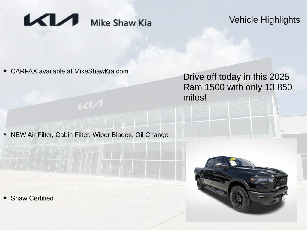 Used 2025 RAM 1500 Rebel w/ Rebel Level 1 Equipment Group AWD/4WD image 9