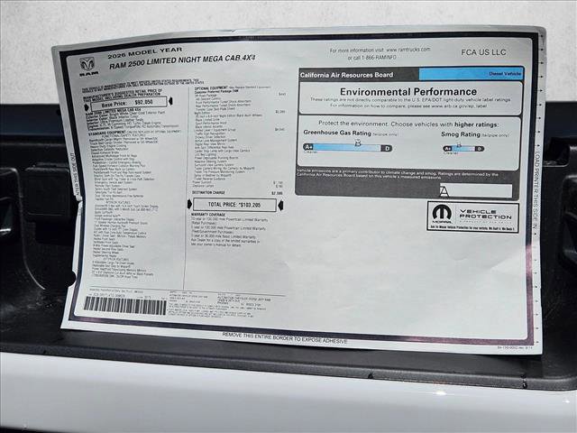 New 2026 RAM 2500 Limited AWD/4WD image 17