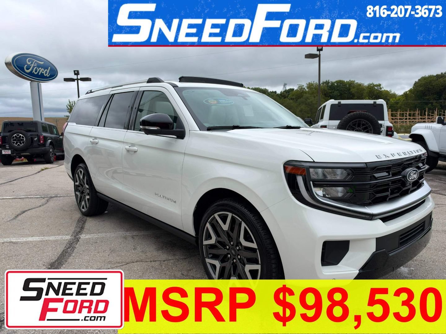 New 2027 Ford Expedition Max Platinum w/ Platinum Ultimate Package AWD/4WD image 1