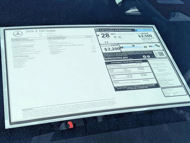 New 2026 Mercedes-Benz E 350 Sedan image 16
