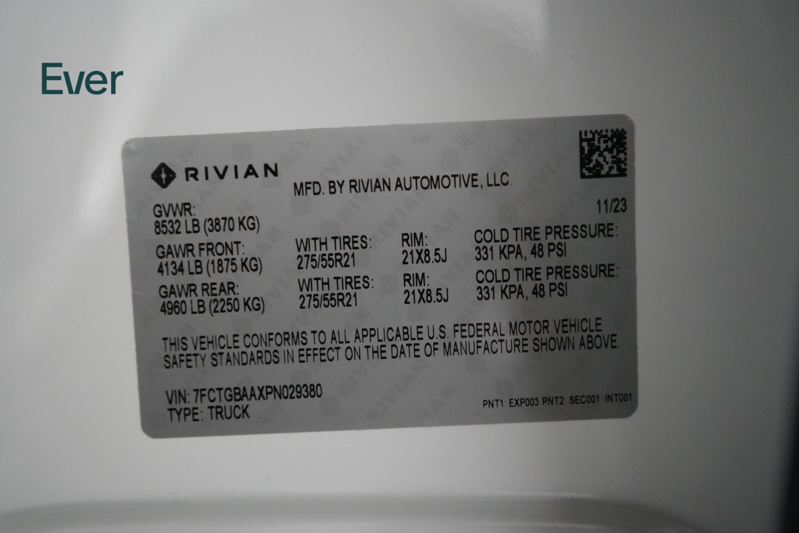 Used 2023 Rivian R1T Adventure Dual AWD/4WD image 30