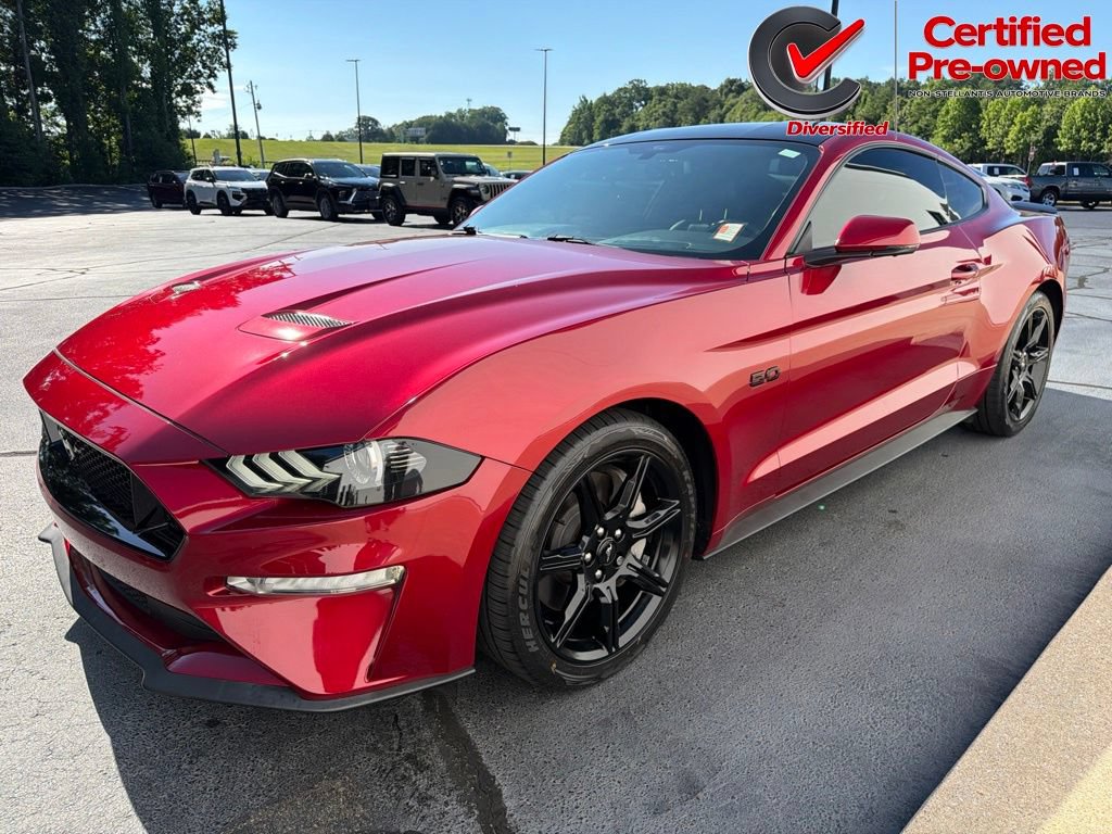 Used 2019 Ford Mustang GT Premium w/ Black Accent Package RWD image 3