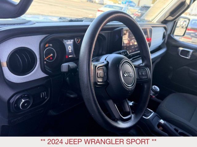 Certified 2024 Jeep Wrangler Sport image 12