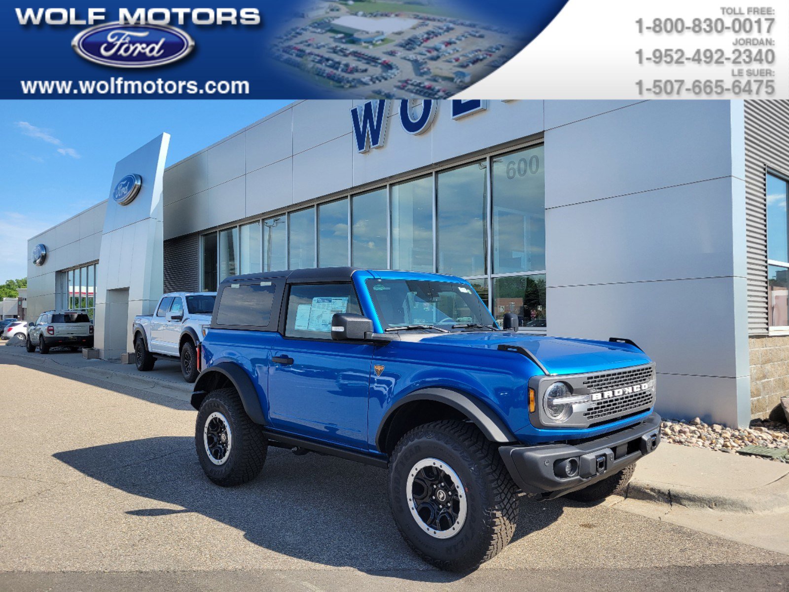 New 2023 Ford Bronco Badlands w/ Sasquatch Package