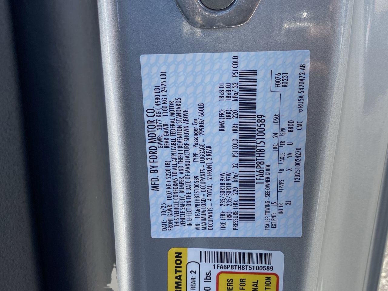 New 2026 Ford Mustang Premium image 34