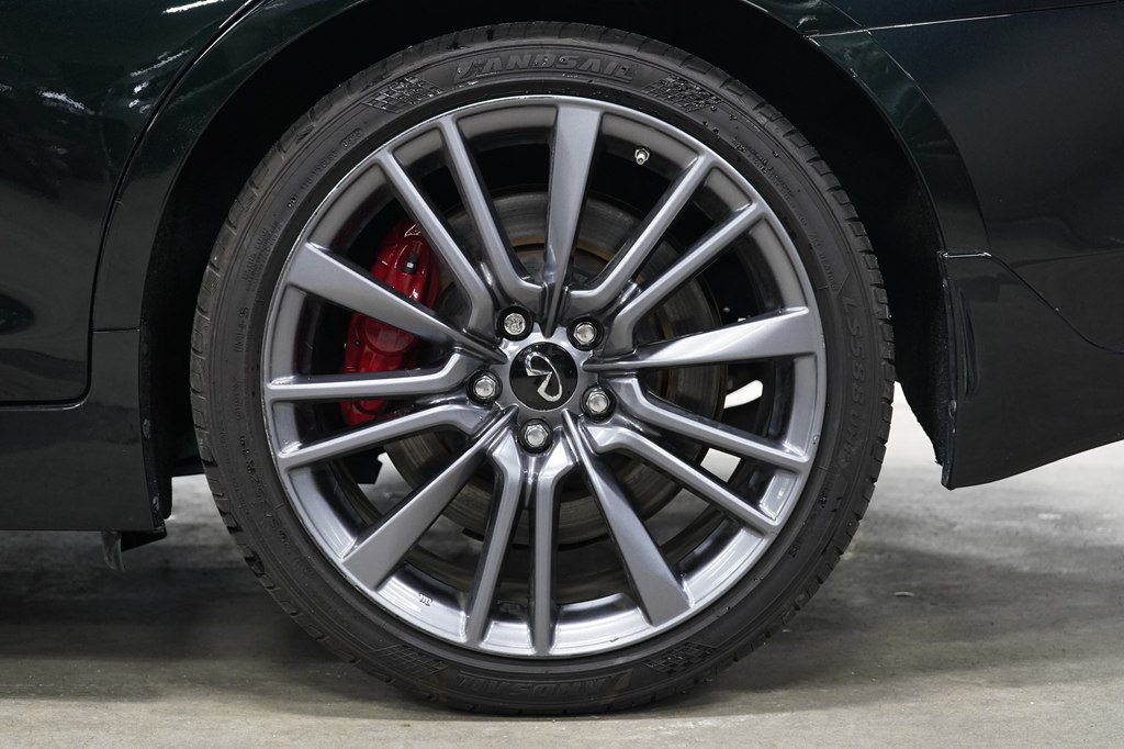 Used 2023 INFINITI Q50 Red Sport 400 w/ Black Opal Edition RWD image 39