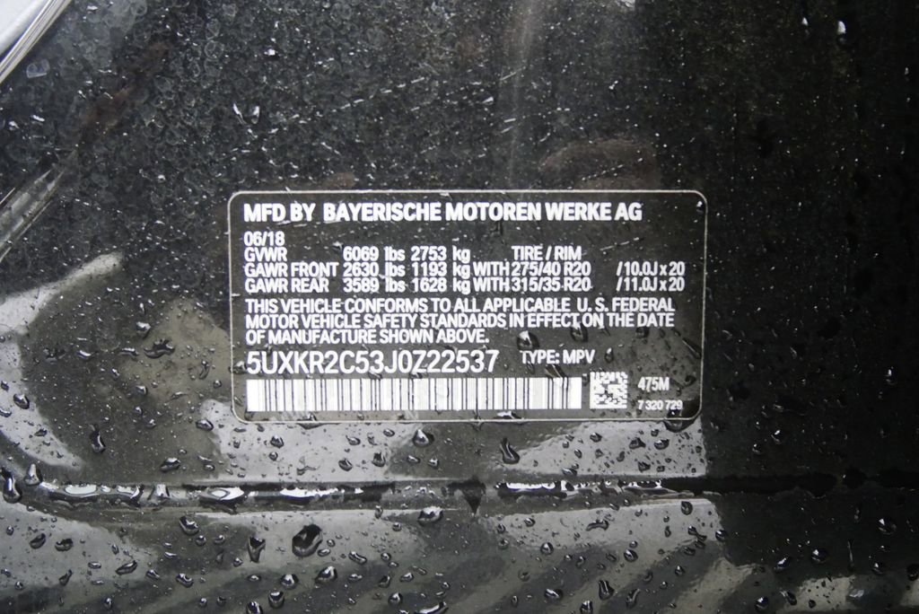 Used 2018 BMW X5 sDrive35i w/ Lighting Package image 26