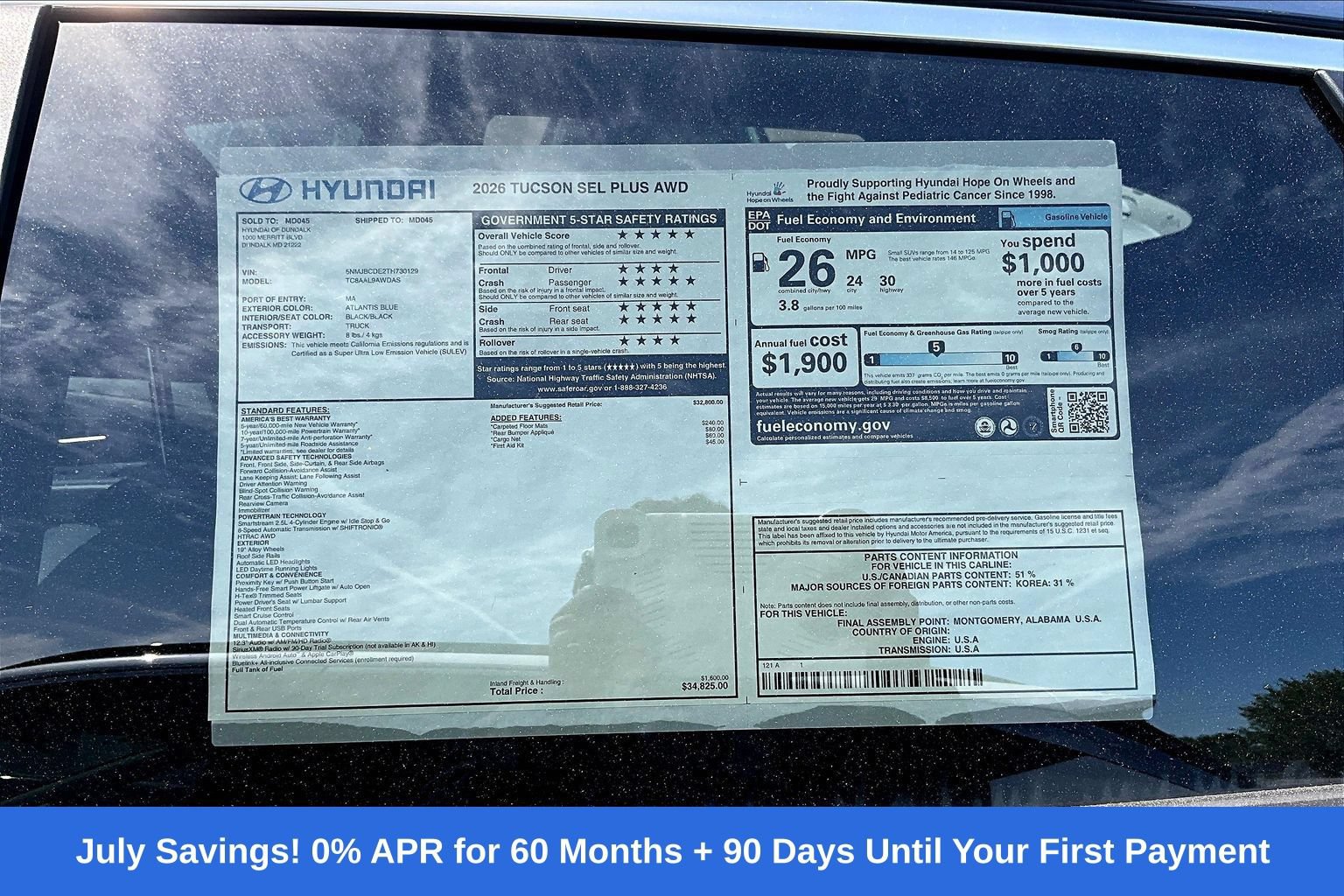 New 2026 Hyundai Tucson SEL Plus AWD/4WD image 17